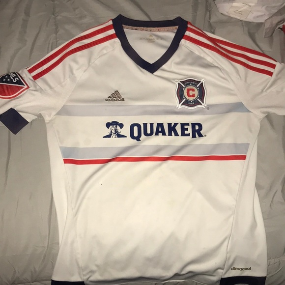 Adidas 2015 Chicago Fire away jersey - kids - Picture 2 of 4